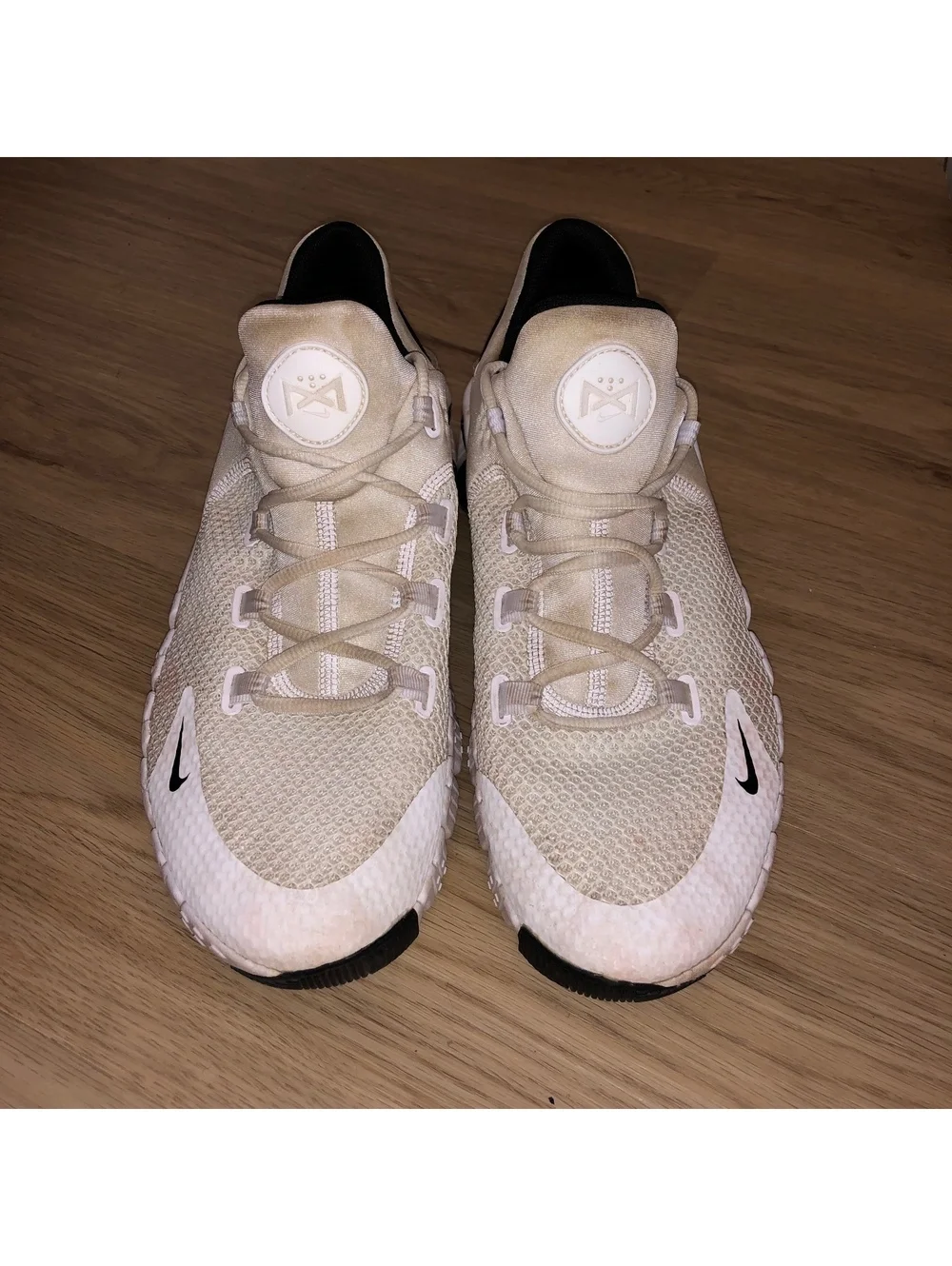 NIKE FREE METCON 4 BLACK WHITE TRAINING RUNNING SHOES SNEAKERS MENS SIZE 12